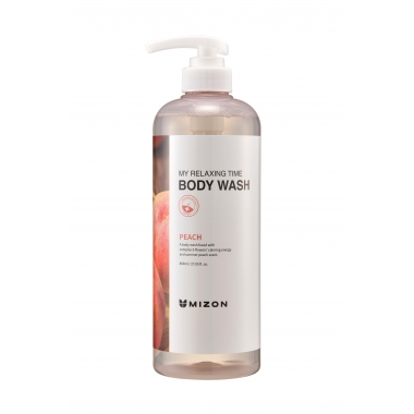 My relaxing time body wash peach product.jpg