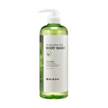 My relaxing time body wash teatree product.jpg