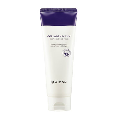 Deep cleansing foam collagen milky product 01.png