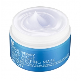 Mizon Good Night White Sleeping Mask – öine mask tuhmunud ja väsinud nahale