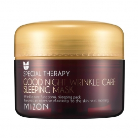 Mizon Good Night Wrinkle Care Sleeping Mask - öine kortsudevastane mask
