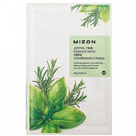 MIZON Joyful Time Essence Mask [Herb] - kangasmask ravimtaimedega